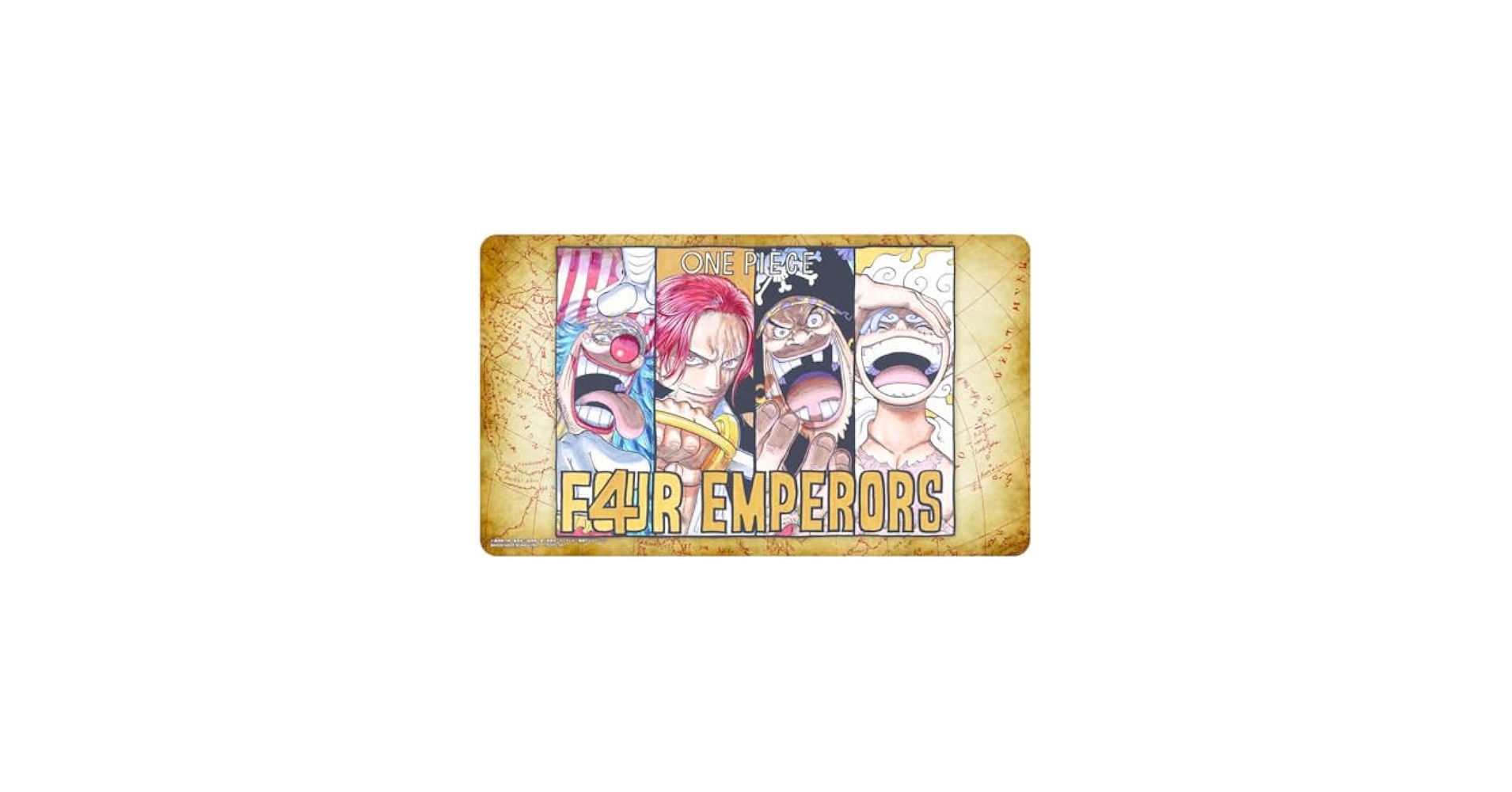 ワンピースカード　オフィシャルプレイマットリミテッドエディションvol.1 2 オフィシャルプレイマット リミテッドエディションvol.1※背景黄